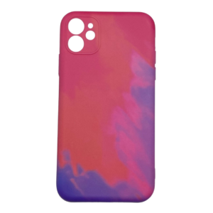Carcasa Silicona Diseño Tie Dye Para iPhone 11