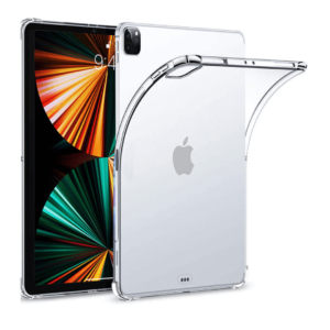 Funda Silicona Transparente Anti Golpes para iPad Pro 12.9 (2020 - 2018)
