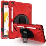 Funda Anti Golpes para iPad 10.2 novena octava y séptima Generacion mas Lámina De Vidrio Templado