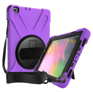 Funda Anti Golpe Y Lamina Vidrio Galaxy Tab A 8 P200 - P205