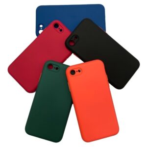 Carcasa Silicona Colores iPhone SE 2020 / 7 / 8