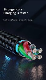 Cable De Carga Y Datos Lightning 3.0 A 1.2 Mts Joyroom Sm411 - Imagen 4