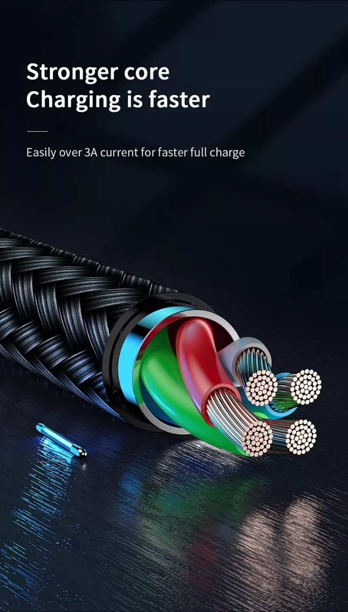 Cable De Carga Y Datos Lightning 3.0 A 1.2 Mts Joyroom Sm411 4 D 706262 MLC50517368949 062022 F