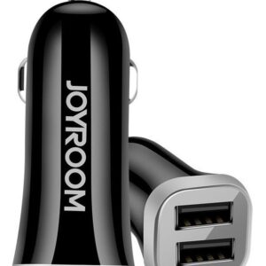 Cargador Celular Auto 2 Puerto 3.1a Cable Lightning Joyroom