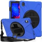 Funda Anti Golpes Rugged Más Lamina Vidrio Para Tablet Lenovo P11