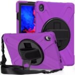 Funda Anti Golpes Rugged Más Lamina Vidrio Para Tablet Lenovo P11 - Imagen 2