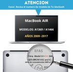 Carcasa Para Macbook  Air 13 Pulgadas  A1466 Case Protector - Imagen 41