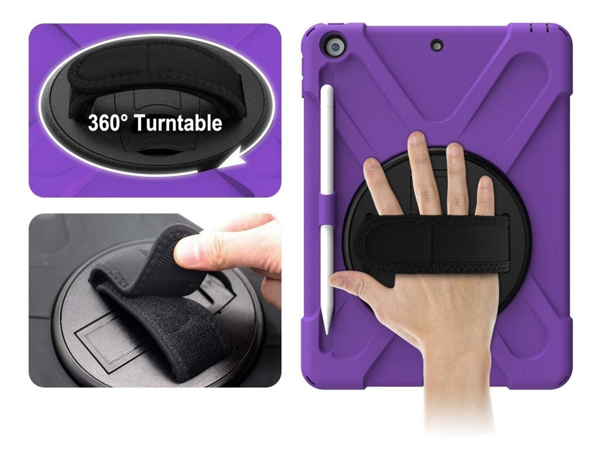 Funda Anti Golpes Para iPad Séptima, Octava y Novena Generación De 10.2 pulgadas 35 D 946525 MLC43792247059 102020 F