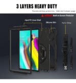 Funda Antigolpe + Lamina Vidrio Galaxy Tab S5e 10.5 T720 - Imagen 8