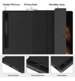 Funda Compatible Con Tablet Samsung Galaxy Tab S Porta Lapiz - Imagen 9