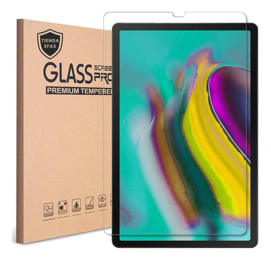 Funda Anti golpes mas Lamina De Vidrio para Tablet Samsung Galaxy Tab S6 - T860- T865 9 D 854259 MLC71149388093 082023 F