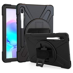Funda Anti golpes mas Lamina De Vidrio para Tablet Samsung Galaxy Tab S6 - T860- T865
