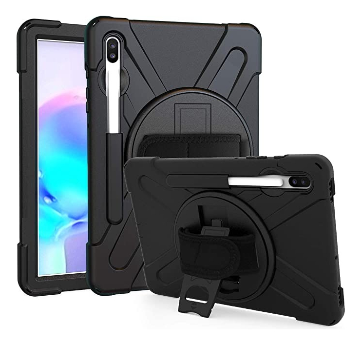 Funda Anti golpes mas Lamina De Vidrio para Tablet Samsung Galaxy Tab S6 - T860- T865 7 D 940046 MLC71149544969 082023 F