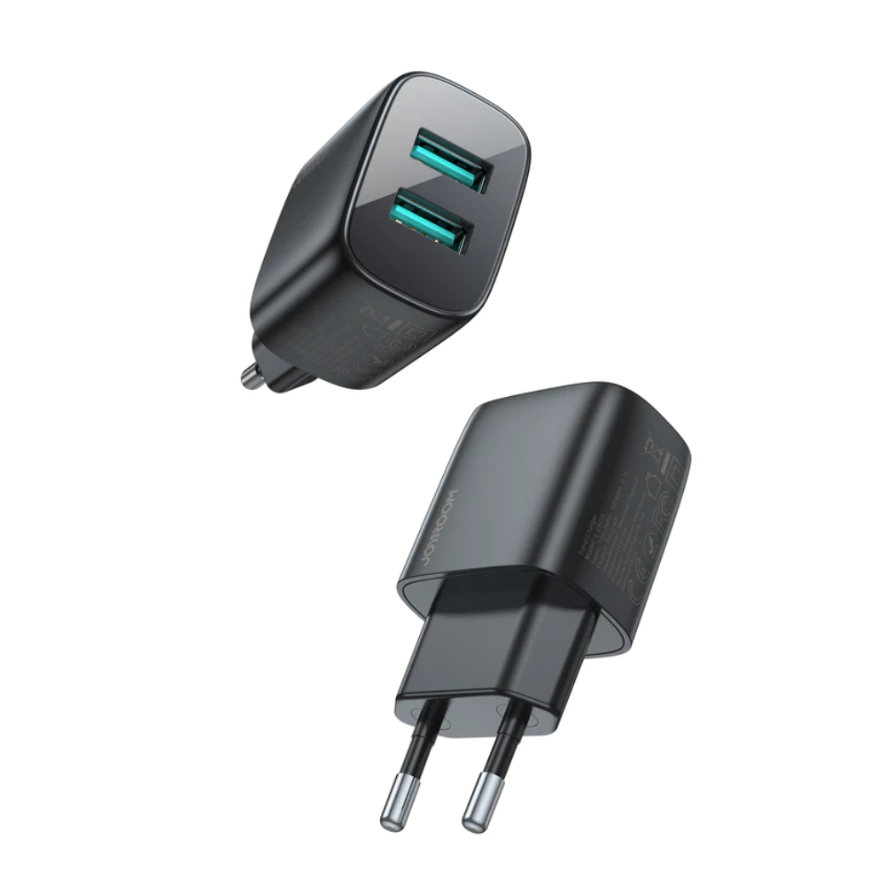 Cargador de celular carga rapida joyroom L2A123 Negro