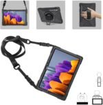 Funda Anti golpes mas Lamina De Vidrio para Tablet Samsung Galaxy Tab S7 T870-T875 - Imagen 5