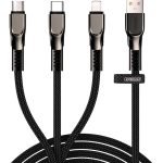 Cable Usb Carga Rapida Y Datos 3.5 A Múltiple 3 Conectores