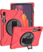 Funda Anti golpes mas Lamina De Vidrio para Tablet Samsung Galaxy Tab S7 T870-T875 - Imagen 2