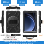 Funda Anti Golpes Para Tablet Galaxy Tab A9 Sm-x110 Sm-x115 - Imagen 4