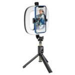 Bastón Selfie Con Aro De Luz Y Trípode Hoco Lv03 Plus