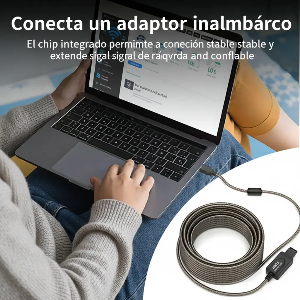 cable usb activo para notebook