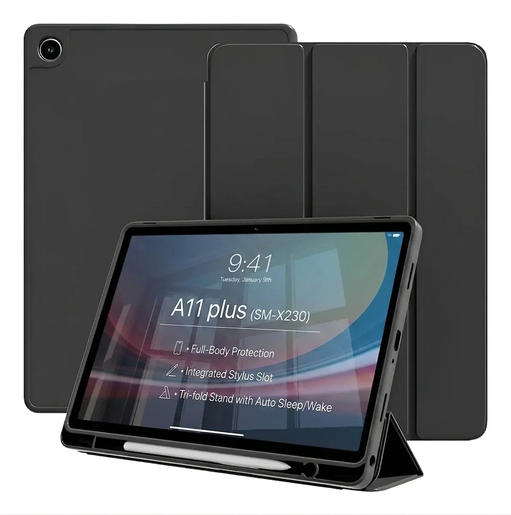 Funda para Samsung Galaxy Tab A11 Plus 11-color negro
